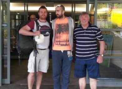 Barry, Patrick and Oliver Lyttle.