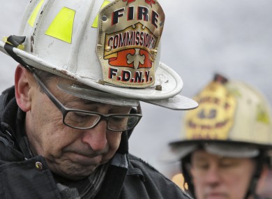 New York's Fire Commissioner Daniel Nigro describes the fire to reporters.