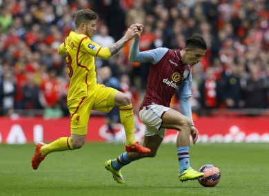 Jack Grealish produced a composed display as Aston Villa knocked Liverpool out of the FA Cup on Sunday.