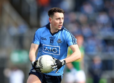 Cormac Costello starts at full forward for Dublin.