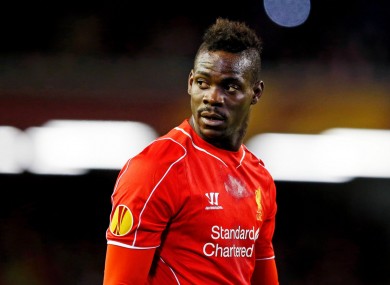 Balotelli was criticised for missing last night's game by Savage.