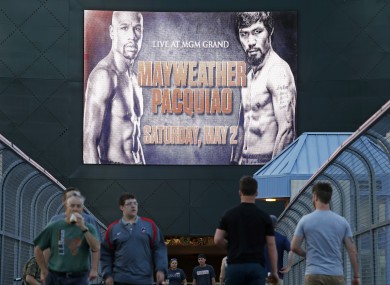 If you were hoping to buy tickets for the super fight, we're afraid they're all gone.
