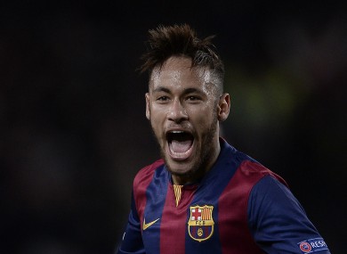 Barcelona striker Neymar has a big future, according to Alex Ferguson.
