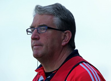 Cork U21 football manager Sean Hayes has revealed his hand