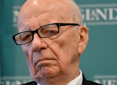 News Corporation CEO Rupert Murdoch