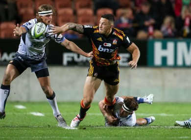 Sonny Bill is lining up directly across from rival Ma'a Nonu this Saturday.