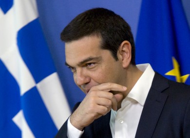 Greek Prime Minister Alexis Tsipras