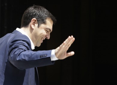 Greek Prime Minister Alexis Tsipras