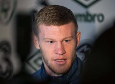 McClean hopes the game will pass off without incident.