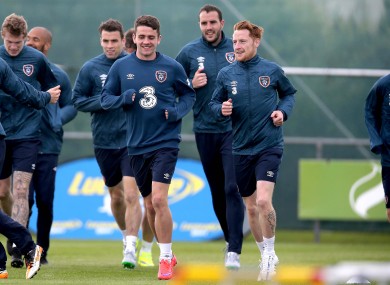 Hull's Robbie Brady and Stephen Quinn will hope to get over the disappointment of relegation.