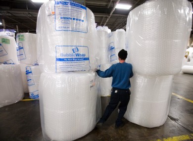 An employee at Sealed Air
