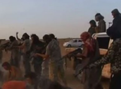 An actual Islamic State execution (not the HSBC incident).