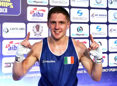 Quigley was previously a successful amateur boxer.