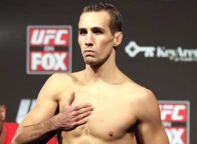 Rory MacDonald fights for the welterweight title at UFC 189.