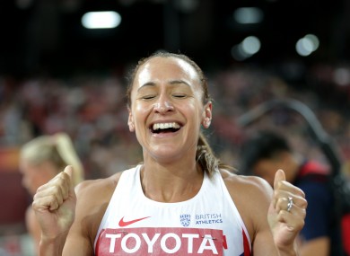 Ennis-Hill has won her third world championship medal.
