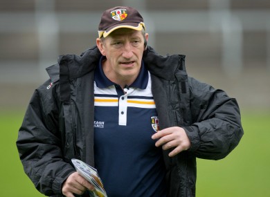 Kevin Ryan will vacate the Antrim senior and U21 posts.