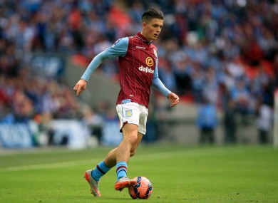 Grealish is set to return to Villa's first team squad after recovering from injury.
