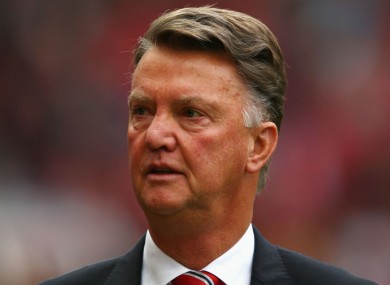 Manchester United boss Louis van Gaal expressed delight after his team won today.