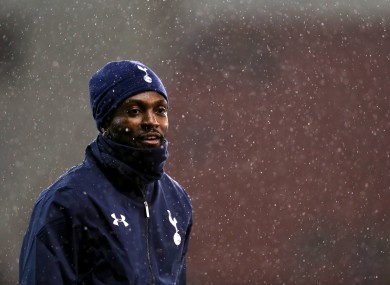Emmanuel Adebayor has been left out of Tottenham's 25-man squad.