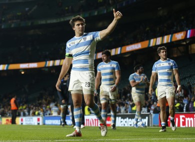 Argentina's Lucas Gonzalez Amorosino was part of Argentina's World Cup team.