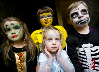 Pictured (L to R): Sienna Maria Finn (4), Jack Dunne (5), Caoila Griffin (2) and Rían Griffin (4).