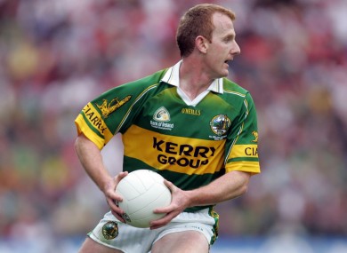 Liam Hassett in action for Kerry in 2004.