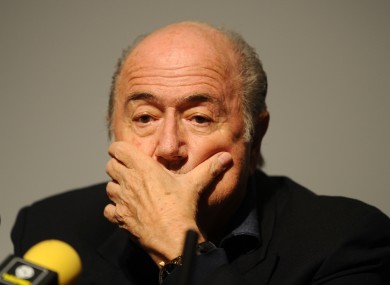 Criminal proceedings have been launched against Blatter.