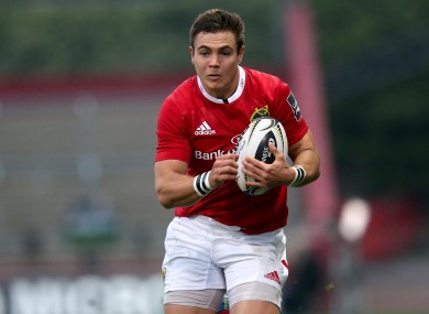 Van Den Heever in action for Munster.