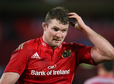 Ryan picked up the injury in Sunday's derby defeat against Leinster.