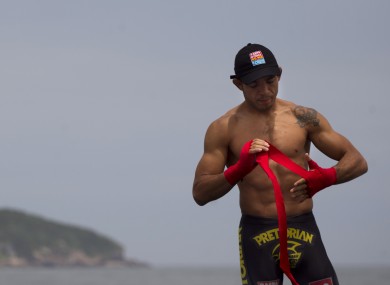 Reigning UFC featherweight champion Jose Aldo.