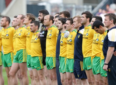 Donegal have replaced their old jerseys with a new kit and sponsors.