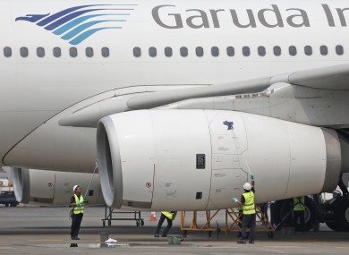 A Garuda plane