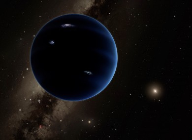 Artist's impression of Planet Nine.