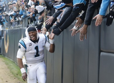 Newton and the Panthers are 20-2 since his accident.