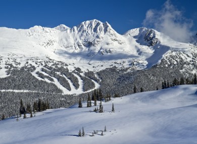 File image: Blackcomb ski and snowboard Mountain view from Whistler, British Columbia, Canada.