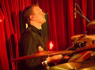 Niall Dennehy of The Art Crimes band. Photo courtesy of Virginia Thomas Photography.
