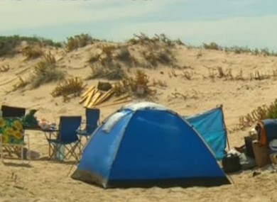 The campsite