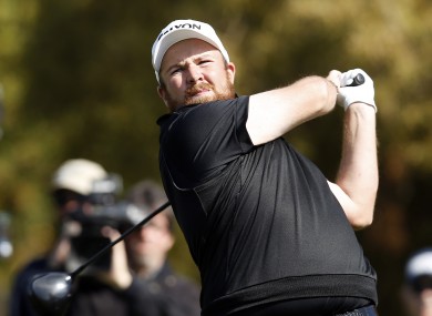 Ireland's Shane Lowry pictured at the Phoenix Open golf tournament.
