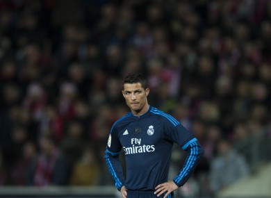 Ronaldo has hinted he could move away from Madrid in two years.