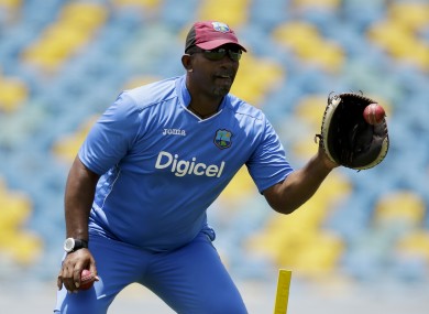 West Indies coach Phil Simmons.
