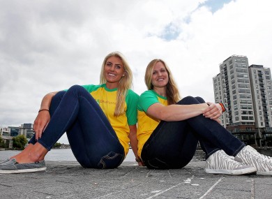 Saskia Tidey and Andrea Brewster.