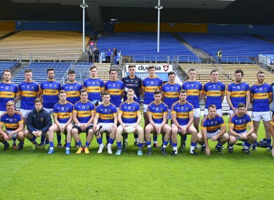 The Tipperary footballers face