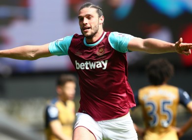 West Ham striker Andy Carroll believes he can be unplayable when in form.