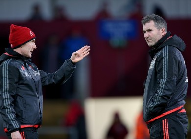 Ian Costello (left) will join Nottingham as head coach next season.