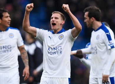 Leicester City midfielder Mark Albrighton
