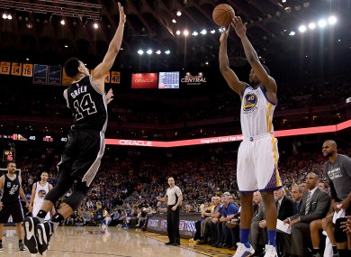 Warriors V Spurs