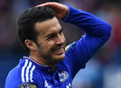 Chelsea forward Pedro has scored nine goals in all competitions this season.