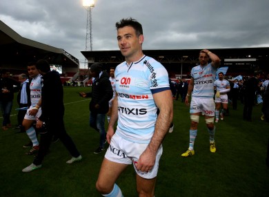 Mike Phillips after Racing 92's recent Champions Cup semi-final victory over Leicester Tigers.