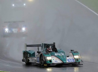 Sean Doyle driving at Imola.
