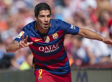 Suarez finished the season with 40 La Liga goals.